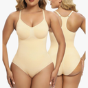 SHAPERX Bodysuit for Women Tummy Control Shapewear Racerback Seamless Sculpting Body Shaper Tank Top
Size S-M
