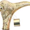 Humaira Nautical Solid Brass Lion Head Handle Wooden Walking Stick Cane Vintage Designer Handmade