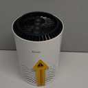 AROEVE Air Purifiers for Bedroom Home, 3 Layer Filter for Smoke Pollen Allergies Pet Dander Odor, Sleep Mode for Better Sleep, Energy Saving, 3 Speeds, Timer for Office, Dorm, Kitchen, MK01, White