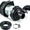 WD19X25700 Dishwasher Wash Pump Assembly Replacement Service Kit, fit for GE Circulation Pump Motor Kit WD19X25460 WD19X26055 WD19X26056 (WD19X25700)