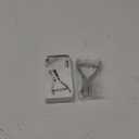 MROCO Hole Punch One Slot Badge Punch for ID Cards, Handheld, No Burrs, Metal Badge Puncher, 15mm x 3mm Hole Size