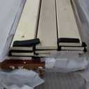 14 Inch Wood Bed Frame with Headboard Sturdy Wood Platform Bed No Box Spring Needed Easy Assembly, Twin XL