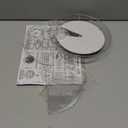 Rotating Makeup Organizer, DIY 8 Adjustable Layers Spinning Skincare Organizer, Cosmetic Display Case with Brush Holder Perfume Tray, Multi-Function Storage Carousel for Vanity Bathroom Countertop (Clear)