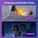 Energetic Light Bulbs Work with Alexa/Apple Home/Google Home/SmartThings, Matter Smart A19 LED Light Bulb, E26 RGB Smart Bulbs, 60W Equivalent, 800LM, 2.4 Ghz WiFi Only, Smart Speaker Required, 1 Pack