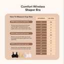 Truekind Bras for Women - Comfortable Wireless Support Bra, Seamless Full Coverage No Underwire Bra for Everyday Comfort (XXXL)