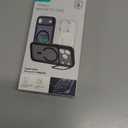 ESR for iPhone 17 Pro Max Case with Stash Stand, Camera Control Cover Compatible with MagSafe, Military-Grade Drop Protection Magnetic Phone Case, Scratch-Resistant Back Cover, Frosted Blue