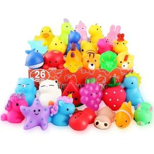 Nobasco Squishies, 32 Pack Mochi Squishy Toys - Kawaii Cat Squishys Slow Rising Animals - Party Favors, Goodie Bag, Birthday Gifts, Mini Squishies Stress Reliever Toy