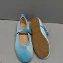 FEVERSOLE Girls Cute Dress Mary Jane Shoes Soft Party Holiday Ballet Flats, Size 3.5