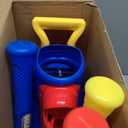 Liberry Toddler Golf Set, Upgraded Kids Golf Cart with Unique Shoulder Strap Design, Indoor Outdoor Sports Toys Gifts for Boys Girls 1 2 3 4 Years Old (Blue)