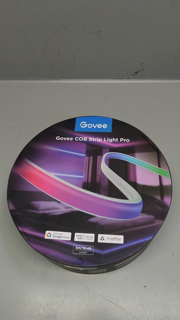 ovee COB LED Strip Light Pro, LED Lights for Bedroom Compatible with Alexa, Google Assistant and Matter, RGBICW Light with Warm White, Smart Strip Light, LED Lights for Bedroom, Color Changing, 9.8ft