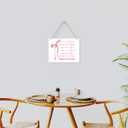 Pink Bow Christian Wall Art, Christian Gifts for Women, Inspirational Bible Verses Wall Decor, Pink Bow Hanging Wood Sign for Office Bedroom Living Room Girl Dorm Apartment - Women of The Bible