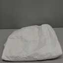 Waterproof Pack and Play Mattress Pad Sheets Fitted (Cover Only), Cotton Fabric Pack and Play Protector, Fits Graco Play Yard, Baby Mini Crib Sheet Cover (39x27 Inch, White)