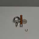 54mm Bottomless Portafilter 3 Ears, Bottomless Naked Portafilter Compatible with Breville/Sage Barista Express BES870/876/878/880/881/450/500/810/840, with Puck Screen and 18g Filter Basket - Rosewood