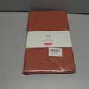 maxmill Rectangle Weaved Design Tablecloth Waterproof Spillproof Fall Table Cloth, Kitchen Dining Room Thanksgiving Decoration, Fabric Table Cover Halloween Party, 60 x 84 Inch, Rustic Brick