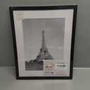 upsimples 12 x 15 Frame, Display Pictures 9x12 with Mat or 12x15 Without, Wall Hanging Photo Frame, Black, 1 Pack