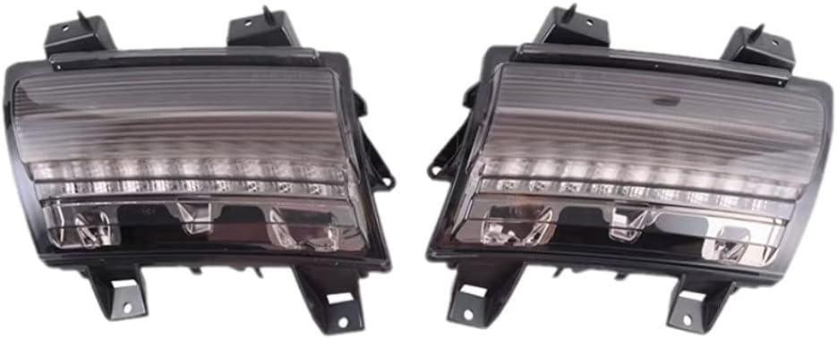 LED Daytime Running Light for Jeep Wrangler (JL only) 2018+ European Version and Gladiator (JT only) 2018+ European Version, LED Wheel Eyebrow DRL + Streamer Yellow Turn Signals