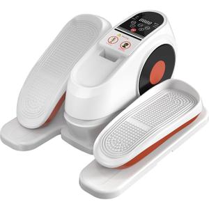 2025 New Under Desk Elliptical Machine, Electric Ellipse Leg Exerciser Pro As Seen On TV with 16 Adjustable Speed, Quiet and Fully Assembled with Remote Control & Non-Slip Foot Straps