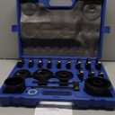 Orion Motor Tech Wheel Bearing Press Kit for Front Wheel Drive Bearing Removal & Installation, 24pc Wheel Bearing Puller Tool Set with Sliding Screws Universal Bushings Sleeves (blue)