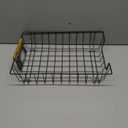 Fellowes Workstation 3" Letter Desk Tray Organizer, Wire, Black (60112) (14.1" x 10" x 3")