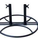 SMQLJXC 2025 Adjustable Width Garden Flag Stand Base Adapter Above Ground