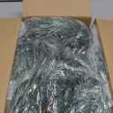 DearHouse 6Ft Artificial Christmas Pine Garland Winter Greenery Garland for Holiday Season Mantel Fireplace Table Runner Centerpiece Dcor (White)