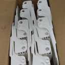 Yashong Shoe Slots Organizer, 36PCS Adjustable Double Layer Stack Shoe Rack, 50% SpaceSaving Storage Rack Holder, White