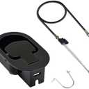 Universal Recliner Handle Replacement Parts Lever Cable Pull, Metal Couch Latch Release Pull (Exposed Cable Adjustable 4.7" to 5.2"), Fit for Ashley/Lazy Boy and Most Recliner Sofa Chair