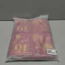 HOWAF Red Gold Fabric Christmas Advent Calendar with Pockets (Countdown to Christmas), 24 Days Mystery Christmas Countdown Calendar for Xmas Holiday Home Wall Decoration