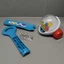 Fisher-Price Baby & Toddler Toy Corn Popper Blue Push-Along with Ball-Popping Action for Infants Ages 1+ Years, 2-Piece Assembly