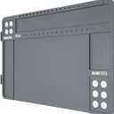 Gun Cleaning Mat, Premium Magnetic Pad With Organizer Parts Tray, Anti-Slip Rubberized Pistol Mat, Protective Workbench Mat for Gun Cleaning (16.5"x 10.43")