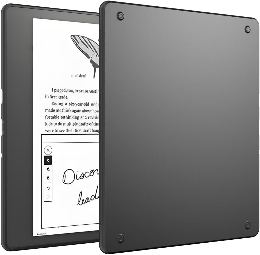 Case for Kindle Scribe (2024/2022 Released) 10.2", Thin and Soft Tablet Protective Cover for Kindle Scribe Tablet, Black