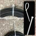 3 x 200 Pack Bulk KOOWIN Small 6 inch Nylon Plastic Cable Zip Ties Wire Wraps White