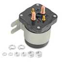 12 Volt Starter Solenoid Relay 1985-2002 Compatible with Yamaha G8 G9 G11 G14 G16 G20 Golf Cart Gas 4-Cycle JF2-H1950-00