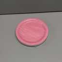 Pink Paper Plates Gradient Pink Party Plates 7Disposable Round Dessert Plates for Birthday Wedding Bridal Engagement Baby Shower Party Supplies 4 Colors (24)