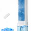 Uthfy Windowless Portable Air Conditioner, 41" Evaporative Air Cooler, Cooling Fans That Blow Cold Air, Remote, 24H Timer, 4 Ice Packs, Dual Water Tank, Tower Swamp Cooler Fan for Bedroom