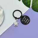 Vadaka Sea Turtle Inspirational Keychain Gift Turtle Lover Gift Jewelry Turtle Decor Encouragement Gifts for Daughter Son