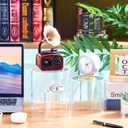 6 Pcs Acrylic Stands for Display, 4, 5, 6 Inches Round Tall Nesting Risers Cake Stands Tabletop Acrylic Display Shelf with Hollow Bottom for Party Buffet Food Jewelry Cylinder(Clear)