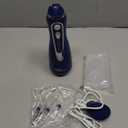 Waterpik Cordless Advanced 2.0 Water Flosser For Teeth, Gums, Braces, Dental Care With Travel Bag and 4 Tips, ADA Accepted, Rechargeable, Portable, and Waterproof, Blue WP-583