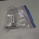 Wikapy Bedside Water Carafe and Glass Set With Silicone Coaster for Nightstand, Bedroom, 18 OZ Clear Mouthwash Dispenser for Bathroom