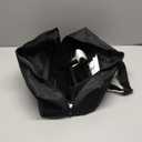 Wedding Sign Stand, Black Wedding Welcome Sign, Wedding Sign Holder with Storage Bag and Leather Sign Hanging Straps, Easel Stand for Sign, Welcome Sign for Party