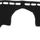 X AUTOHAUX Dashboard Covers for Kia Soul 2010-2013 Dash Cover Mat Non-Slip Pad Protector Carpet