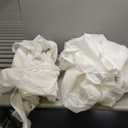 10x10 Canopy Replacement Top Cover for Pop Up Canopy Tent, Industry-Leading 3000mm Water Resistance, 500D Heavy Duty Waterproof with Silver Coating, UV Protection, 4 Sandbags, White