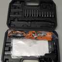 ENERTWIST Cordless Screwdriver, 8V Max 10Nm Electric Screwdriver Rechargeable Set with 82 Accessory Kit and Charger in Carrying Case, 21+1 Cluth, Dual Position Handle, LED Light, ET-CS-8