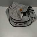 Bioby Waterproof 1 Baby Car Seat Cover, Infant Car Seat Cover for Boy Girl, Roomy Cozy Windproof Sun Protection Baby Carseat Covers Canopy with Breathable Net and Holes, Universal Fitted Gray