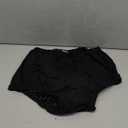 Adult Diaper Cover for Incontinence Noiseless Leak-Protection Underwear Plastic Pants Over Diapers Waterproof Rubber Pants (Black, XXXX-Large) (4X-Large ( Woman Size )