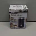 SIMPLETASTE Milk Frother, 4-in-1 Electric Milk Steamer, Automatic Warm and Cold Foam Maker and Milk Warmer for Latte, Cappuccinos, Macchiato