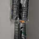 REALINN Under Sink Organizer, 2 Pack Height Adjustable Under Sink Organizers and Storage, 2 Tier Pull Out Drawer Cabinet Storage for Kitchen Bathroom (Black)