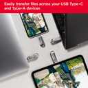 SANDISK 128GB Ultra Dual Drive Luxe USB Type-C - Up to 400MB/s - SDDDC4-128G-GAM46