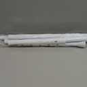 White Tension Curtain Rod 30 to 64 Inch,Adjustable Curtain Rod,Shower Tension Curtain Rod No Drilling,7/8" Spring Curtain Rods for Windows Closet Doorway Door