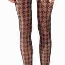 CWB&ADB Sexy Pantyhose with Thousand Bird Pattern, Cutout and Versatile Legs, Personalized Mesh Stocking (Black)